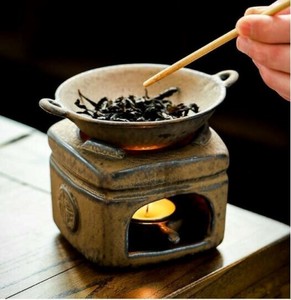 茶炉セット 焼き茶炉 キャンドル加熱  YEA1943