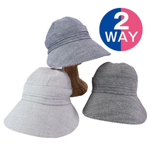 サンバイザーにもなる2WAYキャップ オールシーズン