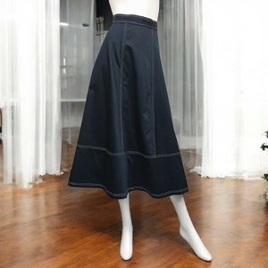 Skirt Long Skirt A-Line Cotton