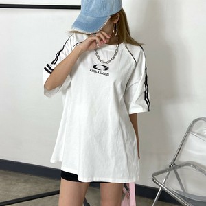 T 恤/上衣 刺绣 短袖 宽松T-Shirt 立即发货