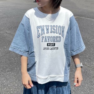 2025年新商品 T 恤/上衣 切换 不同材质 短袖 印花 立即发货