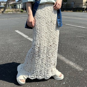 Skirt Crochet I-Line Skirt [2025 NEW] S/S