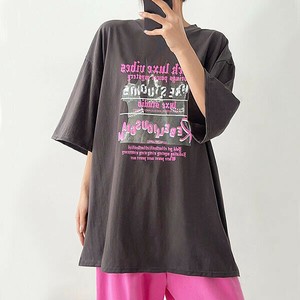 T 恤/上衣 短袖 棉