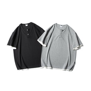 P21028 半袖 トップスアウター  メンズ Tシャツ  2025春夏新作 男女通用 ペアルック