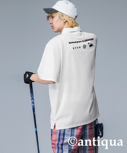 [antiqua] Polo Shirt Ladies fashion Unisex Men's