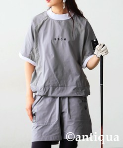 [antiqua] T-shirt Ladies fashion Unisex Men's