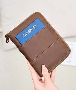 財布 RFID 9色 パスポート入れ 小銭入れ コインケース スキミング防止