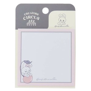 【付箋】foxy illustrations ふせん スクエア Cherry Bunny
