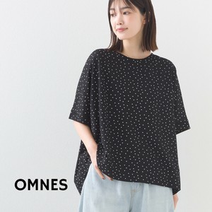 接触冷感レーヨンナイロンBIGシルエットプルオーバー半袖Tシャツ 春夏
