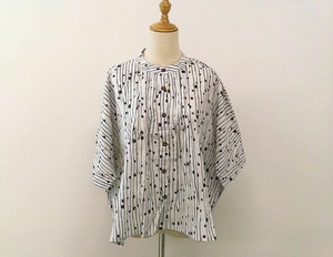Button Shirt/Blouse Dolman Sleeve Pintucked 5/10 length [S/S NEW]