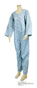 幸和製作所 テイコブ(TacaoF) エコノミー上下続き服 サックス LLサイズ UW01-SA-LL