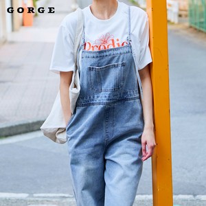 デニムサロペット