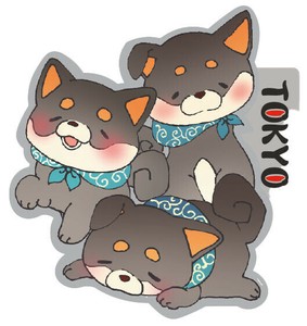 Magnet/Pin Shiba Dog Die-cut