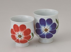 Hasami ware Donburi Bowl Flower Small L size Made in Japan