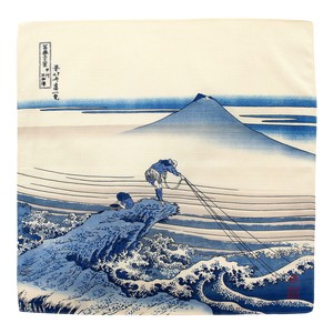 Silver Bracelet Turquoise/Lapis Lazuli Katsushika Hokusai Ukiyoe 48 x 48cm