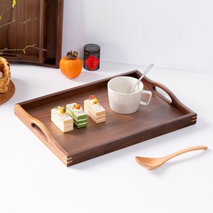 トレイ 皿 食器 木製  方形   YEA1961