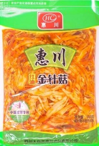 ラー油漬けエノキダケ　300g（1ケース25袋）