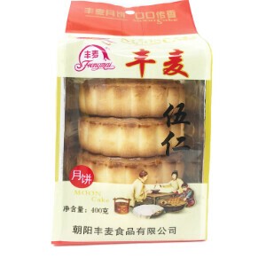 月餅(木の実)　豊麦伍仁月餅　100g×4個入り（1ケース18袋）