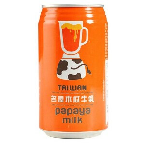 台湾パパイヤミルク　名屋木瓜牛乳　340ml（1ケース24本）