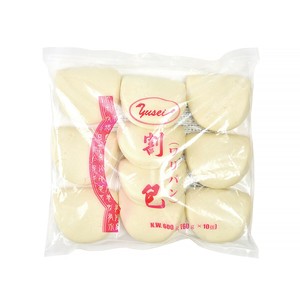 台湾割りパン　割包　60g×10個×16pc（1ケース20袋）【冷凍商品】