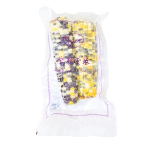 とうもろこし（紫）冷凍 紫糯(粘)玉米 210g×2本入り（1ケース24袋）【冷凍商品】