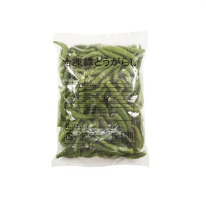 冷凍緑唐辛子(中国産)　500g【冷凍商品】