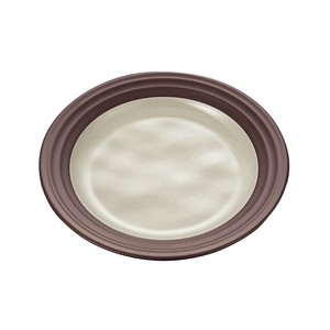 Main Plate Brown Dishwasher Safe 19cm Made in Japan