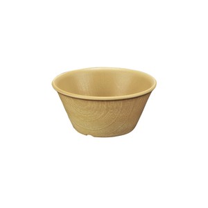 丼饭碗/盖饭碗 洗碗机对应 三聚氰胺 餐具 浅褐色 10cm 日本制造