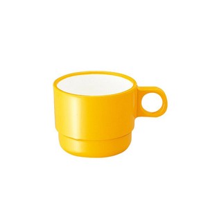 马克杯 洗碗机对应 三聚氰胺 餐具 黄色 日本制造