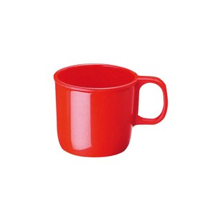 马克杯 洗碗机对应 三聚氰胺 餐具 红色 日本制造