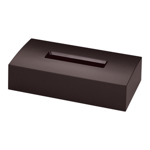 Tissue Case Brown Made in Japan