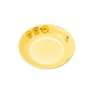 大餐盘/中餐盘 洗碗机对应 小鸡 黄色 14cm 日本制造