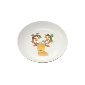 Small Plate Small Reindeer Dishwasher Safe Made in Japan