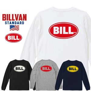 T 恤/上衣 BILLVAN 后背印花 长T恤