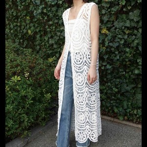 Casual Dress Crochet Summer Spring Knit dress