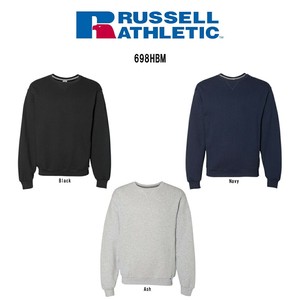 RUSSELL ATHLETIC(ラッセル アスレティック)スウェット トレーナー クルーネック  フリース メンズ 698HBM