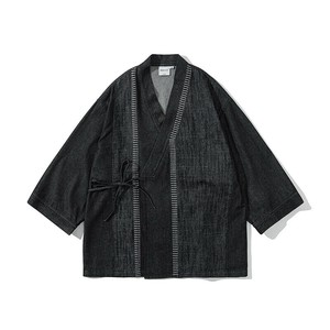 P21067メンズ ワイシャツ 2025春夏新作  デニム 中国風 トップス アウター  レトロ
