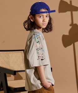 【PAIRMANON STREET】ラグラン 袖 プリント 半袖 Tシャツ
