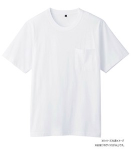 桑和 6645-53 半袖Tシャツ(ポケット付) 6Lサイズ ホワイト(0)