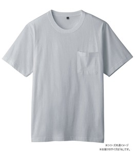桑和 6645-53 半袖Tシャツ(ポケット付) 6Lサイズ モクグレー(26)