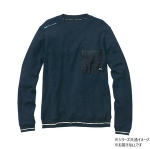桑和 3105-52 長袖Tシャツ LLサイズ ネイビー(1) G.G.