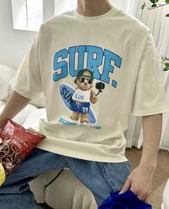 【2025春夏新作】SURFベアープリントTシャツ