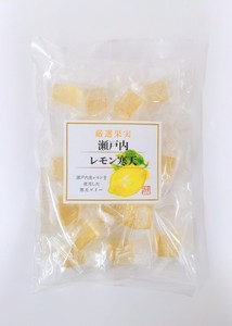 【ふじや】【厳選果実】瀬戸内レモン寒天　190g（個包装込み）