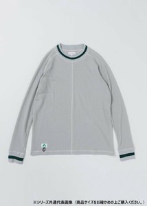 桑和 4605-62 長袖Tシャツ Mサイズ グレー(7) BEAMS DESIGN