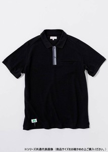 桑和 1715-51　ポケット付半袖ポロシャツ Mサイズ ブラック(4) BEAMS DESIGN