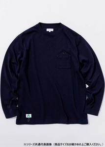 桑和 4715-52　長袖Tシャツ Sサイズ ネイビー(1) BEAMS DESIGN