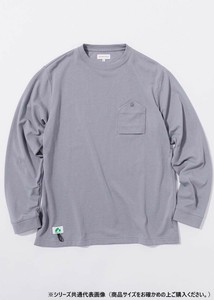 桑和 4715-52　長袖Tシャツ Mサイズ グレー(7) BEAMS DESIGN