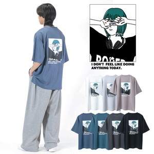 【25SS新作】接触冷感とろみポンチ GREEN バックプリント 半袖T-shirt