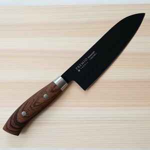 Santoku Knife black Style Natural 165mm