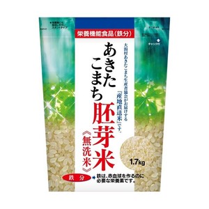 秋田県産あきたこまち 胚芽米鉄分 1.7kg